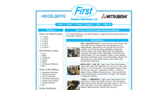 Desktop Screenshot of firstgraphic.com